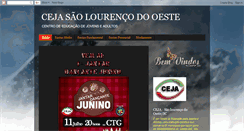 Desktop Screenshot of ceja-saolourencodooeste.blogspot.com