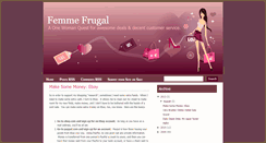 Desktop Screenshot of femme-frugal.blogspot.com