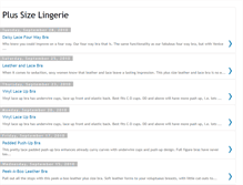 Tablet Screenshot of myplussizelingerie.blogspot.com