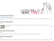 Tablet Screenshot of lessfrillsmorethrills.blogspot.com