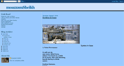 Desktop Screenshot of moazzamsheikh.blogspot.com