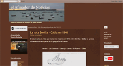 Desktop Screenshot of elafinadordenoticias.blogspot.com