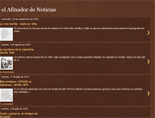 Tablet Screenshot of elafinadordenoticias.blogspot.com