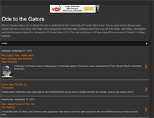 Tablet Screenshot of odetothegators.blogspot.com