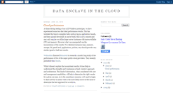 Desktop Screenshot of enclavecloud.blogspot.com