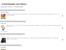 Tablet Screenshot of faelcaminhandocomdeus.blogspot.com