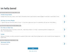 Tablet Screenshot of imhellabored.blogspot.com