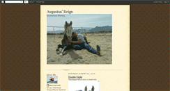 Desktop Screenshot of anamericanmustang.blogspot.com