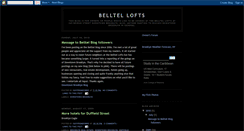 Desktop Screenshot of belltellofts.blogspot.com