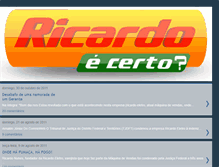 Tablet Screenshot of dedentrodaricardoeletro.blogspot.com