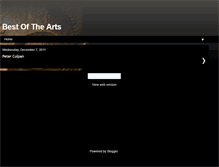 Tablet Screenshot of bestofthearts.blogspot.com