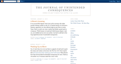 Desktop Screenshot of journalunintended.blogspot.com