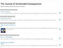 Tablet Screenshot of journalunintended.blogspot.com