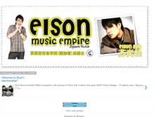 Tablet Screenshot of elsonmusicempire-merchandise.blogspot.com