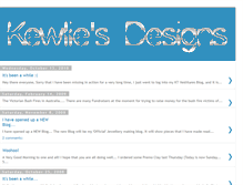 Tablet Screenshot of kewliesdesigns.blogspot.com