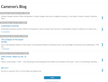 Tablet Screenshot of cameronwhite1908.blogspot.com