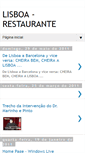 Mobile Screenshot of lisboaembarcelona.blogspot.com