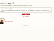 Tablet Screenshot of engineering-pdf.blogspot.com