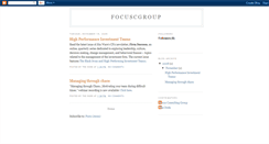 Desktop Screenshot of focuscgroup.blogspot.com