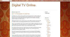 Desktop Screenshot of digitaltv-online.blogspot.com