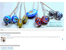 Tablet Screenshot of beadsforbusygals.blogspot.com