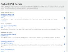 Tablet Screenshot of outlookpstrepairsoftware.blogspot.com