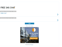 Tablet Screenshot of freesmschat.blogspot.com