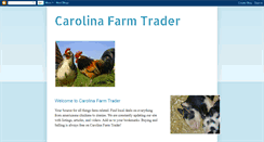 Desktop Screenshot of carolinafarmtrader.blogspot.com