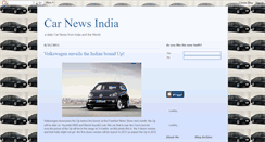 Desktop Screenshot of indiancarnews-camaro.blogspot.com