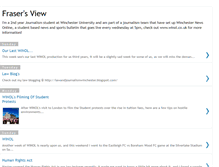 Tablet Screenshot of frasersview.blogspot.com