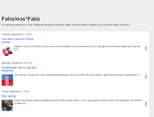 Tablet Screenshot of fabs-fabulous.blogspot.com