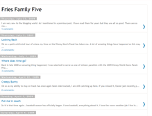 Tablet Screenshot of friesfamilyfive.blogspot.com