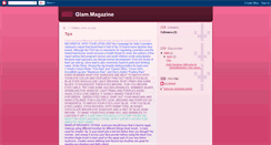 Desktop Screenshot of glammagazine1.blogspot.com