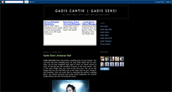 Desktop Screenshot of gadis-seksiku.blogspot.com