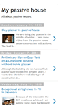 Mobile Screenshot of mypassivehouse.blogspot.com