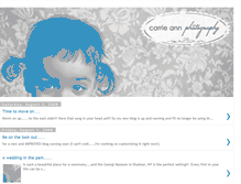 Tablet Screenshot of carrieannphotography.blogspot.com