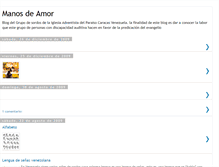 Tablet Screenshot of manosdeamorparaiso.blogspot.com