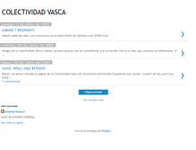 Tablet Screenshot of colectividadvasca.blogspot.com