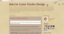 Desktop Screenshot of marciacostadesign.blogspot.com