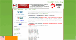 Desktop Screenshot of microgsmonline.blogspot.com