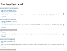 Tablet Screenshot of bootstraphyderabad.blogspot.com