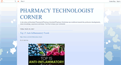 Desktop Screenshot of pharmacytechnologist.blogspot.com