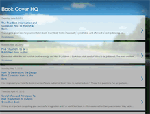 Tablet Screenshot of bookcoverhq.blogspot.com