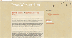Desktop Screenshot of desksworkstations.blogspot.com