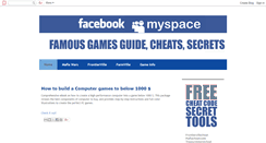 Desktop Screenshot of famegamez.blogspot.com