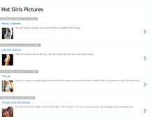 Tablet Screenshot of hot-girl-pictures.blogspot.com