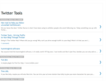 Tablet Screenshot of newtwittertools.blogspot.com