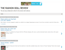 Tablet Screenshot of fashiondollreview.blogspot.com