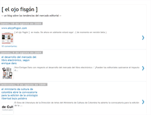 Tablet Screenshot of elojofisgon.blogspot.com