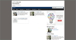 Desktop Screenshot of cctvonlinelebaran.blogspot.com